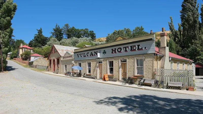 Vulcan Hotel, St Bathans.